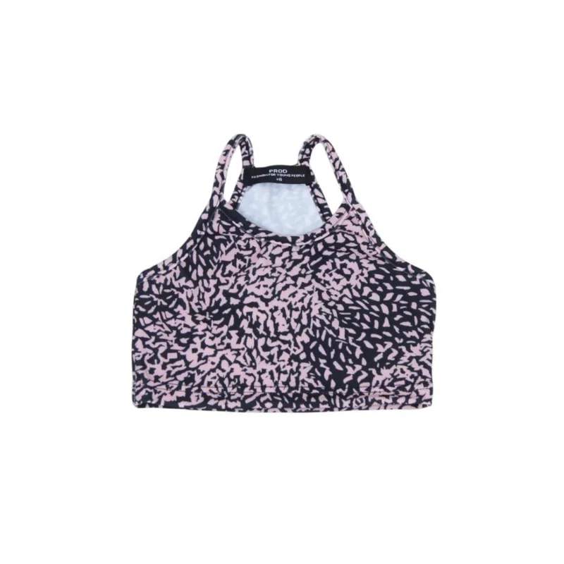Μπλούζα αθλητικό crop κορίτσι Prod-6610199-Pink