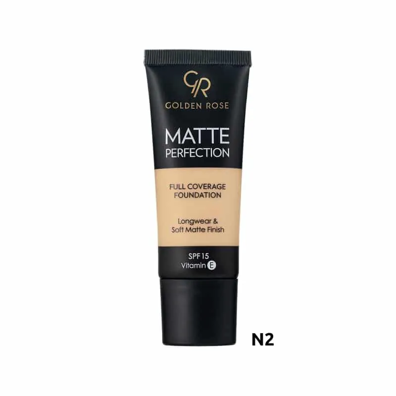 Golden Rose Matte Perfection Foundation N2