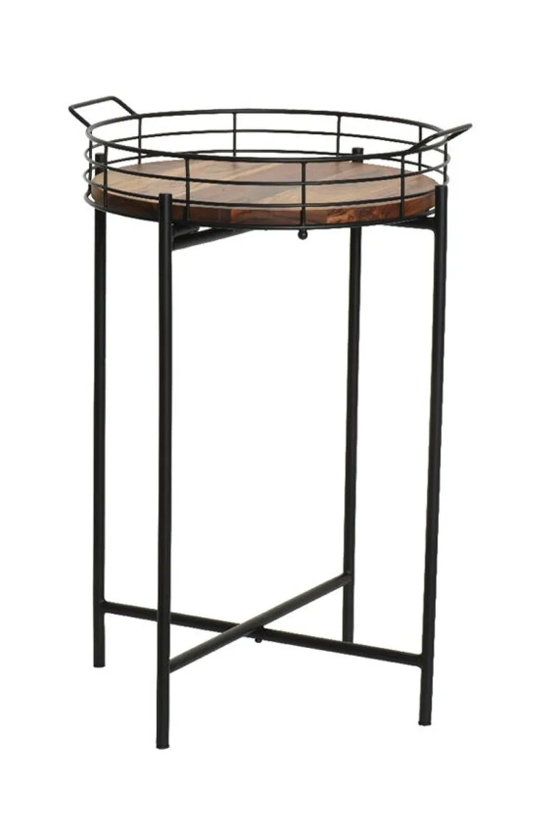 Τραπεζι Μεταλλικο 41x41x61cm Μονόχρωμο Kaeming