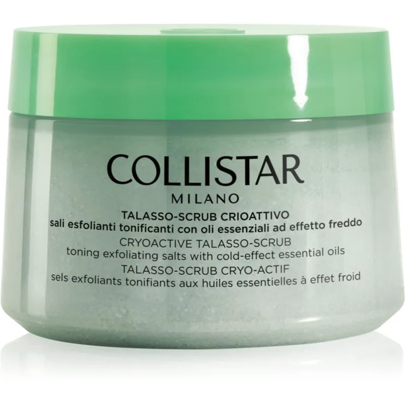 Collistar Special Perfect Body Cryoactive Talasso-Scrub ενεργοποιητική απολέπιση σώματος με δροσερό αποτέλεσμα 700 γρ