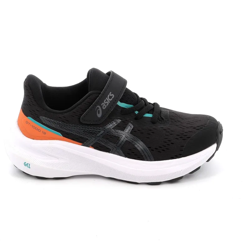 Παιδικό Αθλητικό Παπούτσι για Αγόρι Asics Gt 100013ps Χρώματος Μαύρο 1014A344-007