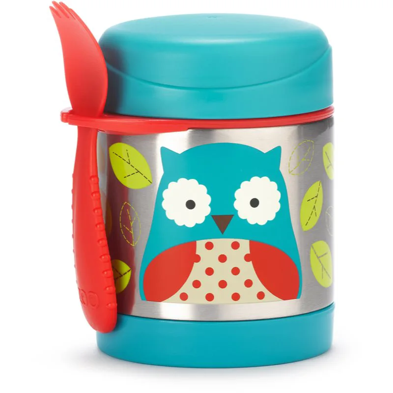 Skip Hop Zoo Food Jar θερμός για φαγητό Owl 3 y+ 325 ml
