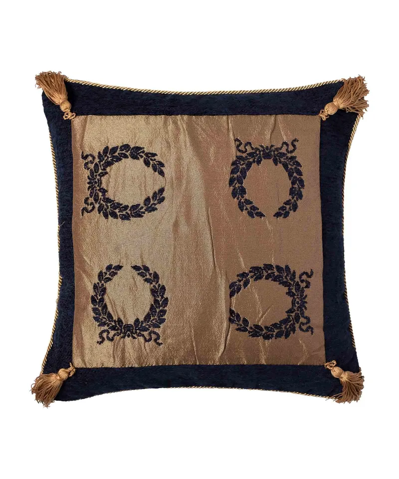 Μαξιλαροθήκη Διακόσμησης Silk Fashion 6416 Μπλε 45x45