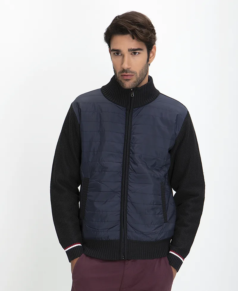 Ανδρικό Puffer Μπουφάν Modern Fit σε Μπλε