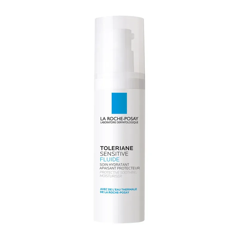 La Roche-Posay Toleriane Sensitive Fluide Λεπτόρρευστη Ενυδατική Κρέμα Προσώπου με Πρεβιοτικά 40ml
