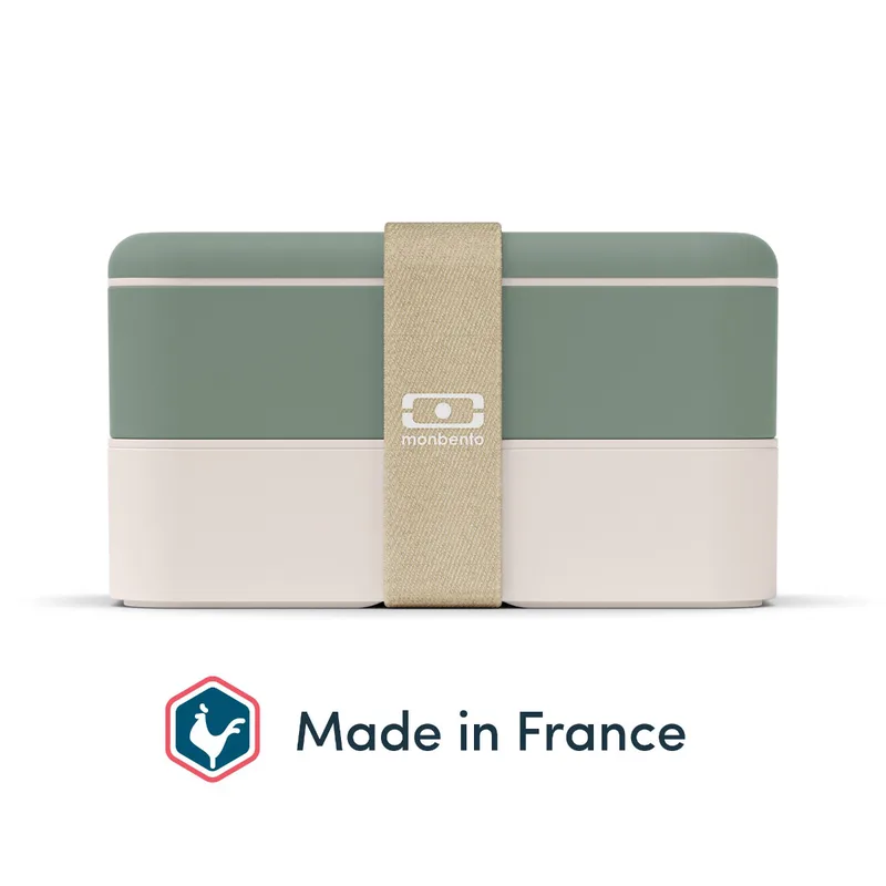 1L Δοχείο Φαγητού Monbento MB Original (PP) Made in France - Natural Green