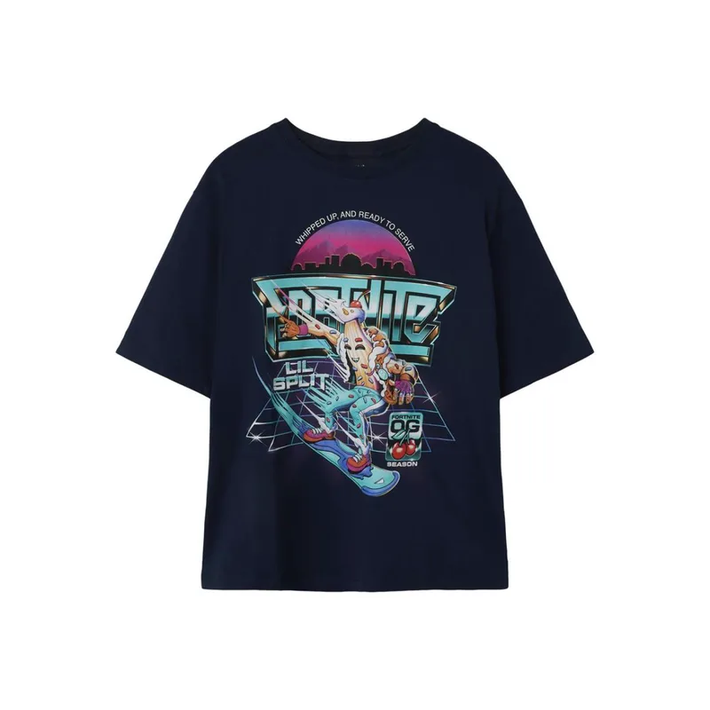 Μπλούζα μακό αγόρι Fortnite name it-13245030-Navy Blazer