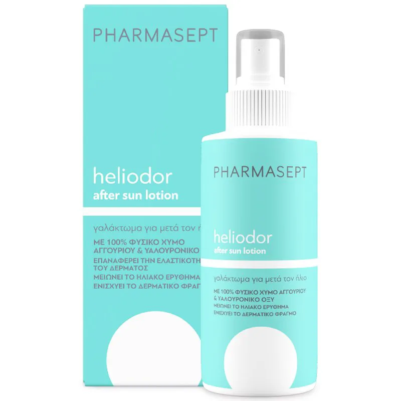 Pharmasept Heliodor Moisturizing & Soothing After Sun Lotion Γαλάκτωμα σε Μορφή Spray για Μετά την Έκθεση στον Ήλιο 200ml