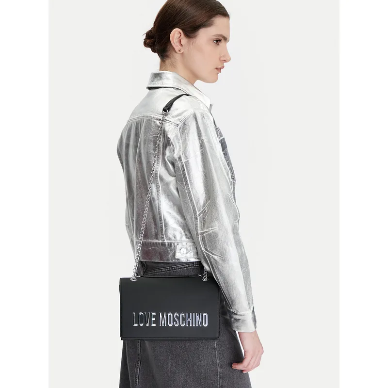 Τσάντα LOVE MOSCHINO JC4192PP1MKD000B Μαύρο