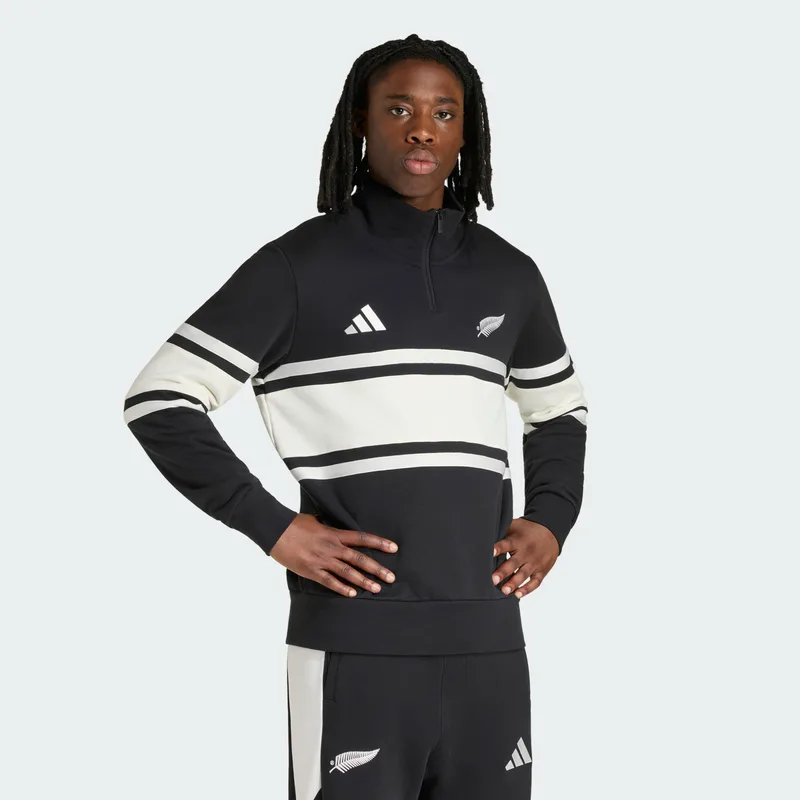 adidas M All Blacks Leisurewear Quarter Zip (9000284344_66241)