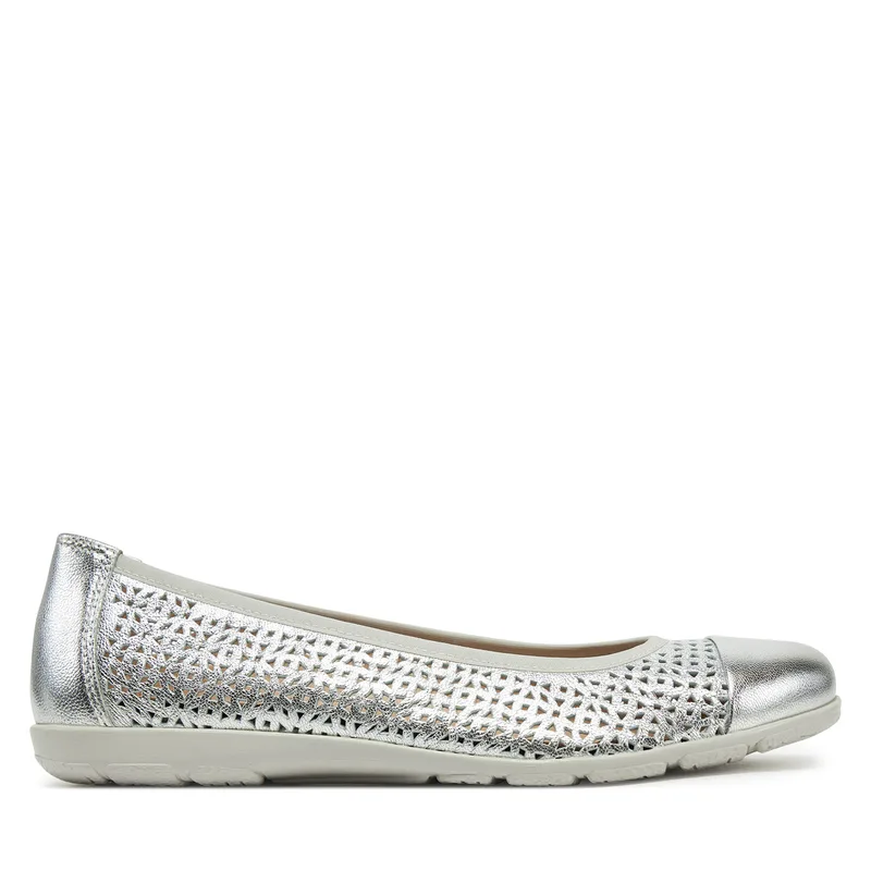 Μπαλαρίνες Caprice 9-22151-42 Ασημί