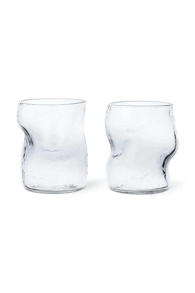 Σετ ποτηριών ferm LIVING Dimple 270 ml 2-pack