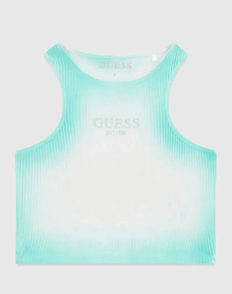 GUESS RIB SL TANK TOP ΜΠΛΟΥΖΑ ΠΑΙΔΙΚΟ GIRL J6GI22KCSK4-G7FK LightGreen