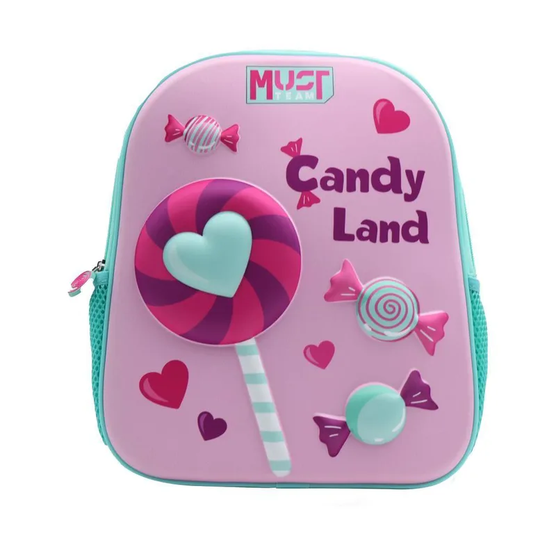 ΣΧΟΛΙΚΗ ΤΣΑΝΤΑ ΠΛΑΤΗΣ ΝΗΠΙΟΥ MUST TEAM 3D EVA CANDY 1 ΘΗΚΗ