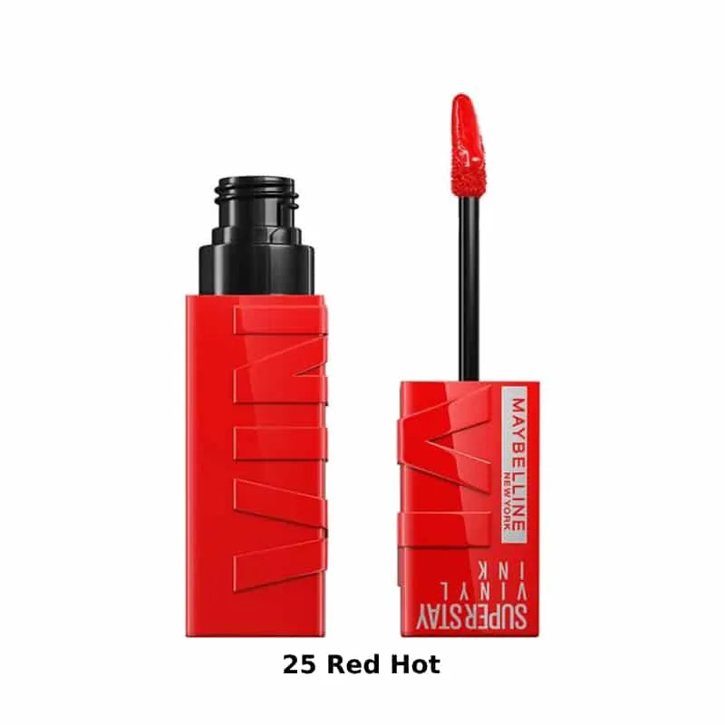 Maybelline Superstay Vinyl Ink 25 Red Hot