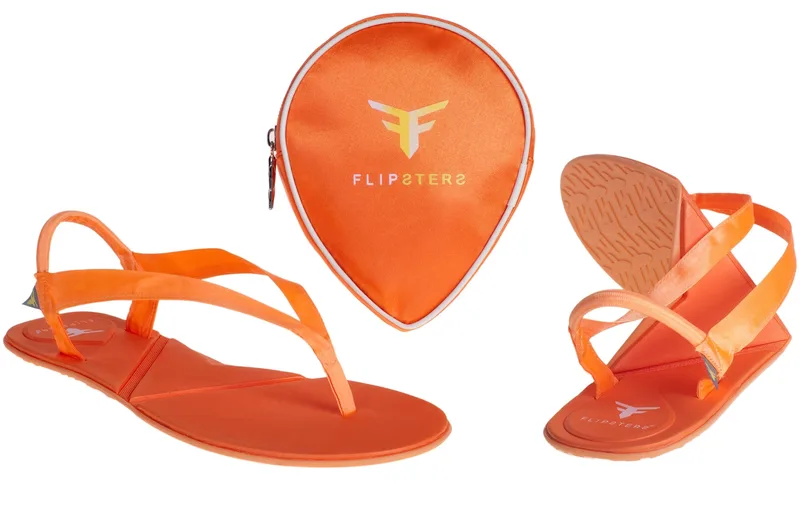 Σανδάλια Flipsters Αναδιπλούμενα 9344012000452-ORANGE Γυναικείο