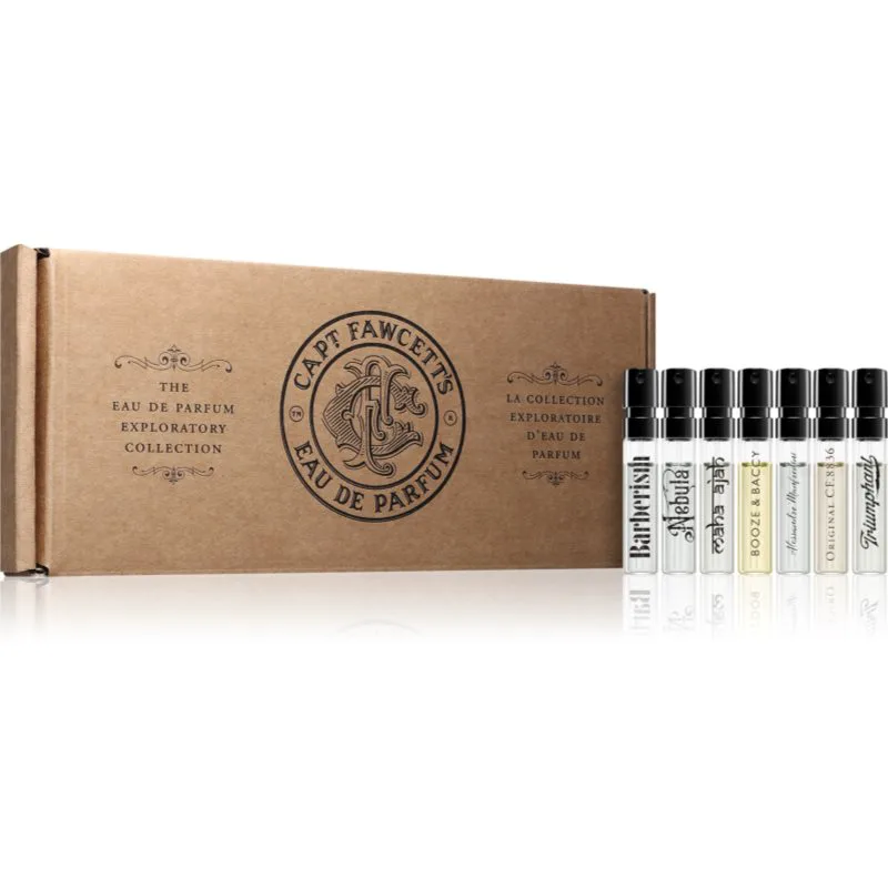 Captain Fawcett Eau de Parfum Exploratory Collection άρωμα για άντρες σετ δώρου