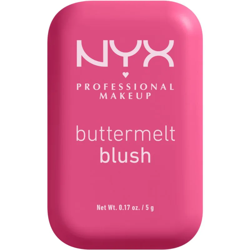 NYX Professional Makeup Buttermelt Blush πουδρέ ρουζ απόχρωση 07 Butta With Time 5 γρ