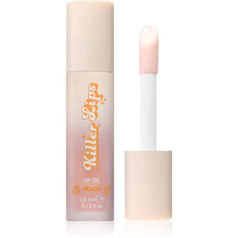 Killer Lips Super Juicy Lip Oil Peach Έλαιο για τα χείλη 3.8 ml