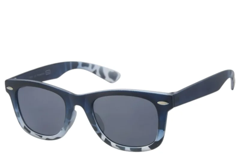 Γυαλιά Ηλίου Paolo Moss Rubber Touch, Blue To Blue Demi & Silver Deco (5-8Y) 2013240361-Smoke Solid Κορίτσι