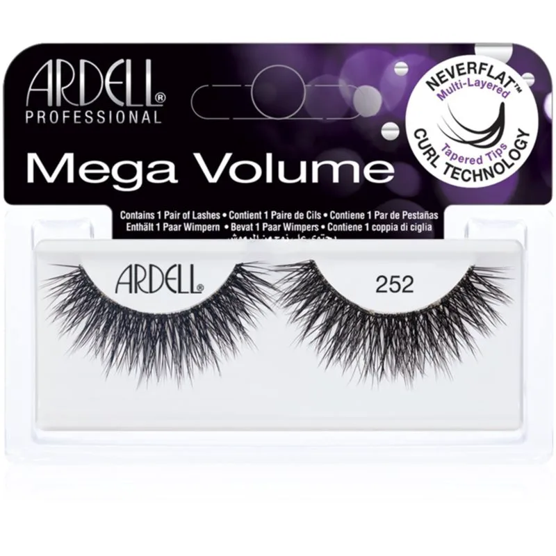 Ardell Mega Volume ψεύτικες βλεφαρίδες τύπος 252 1 τμχ