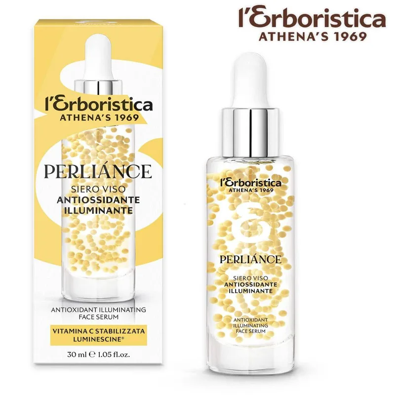 L'erbastica perliance facial serum vitamin c & luminescine 30ml