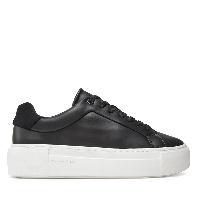 Αθλητικά Calvin Klein Ff Cupsole Lace Up Lth HW0HW02570 Μαύρο