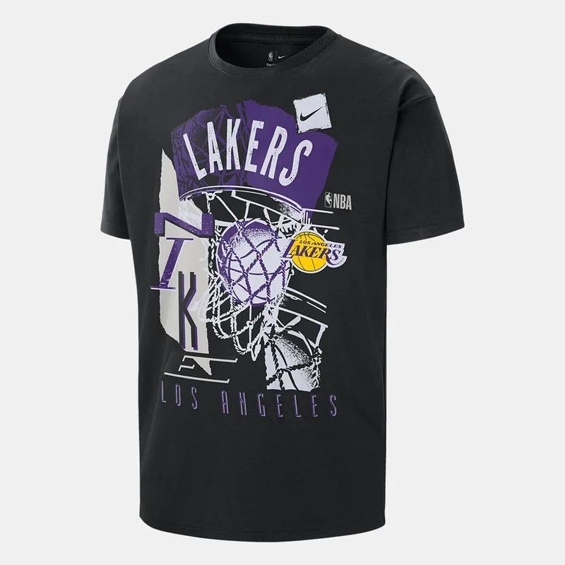 Nike NBA Courtside Los Angeles Lakers Ανδρικό T-Shirt (9000253143_1469)