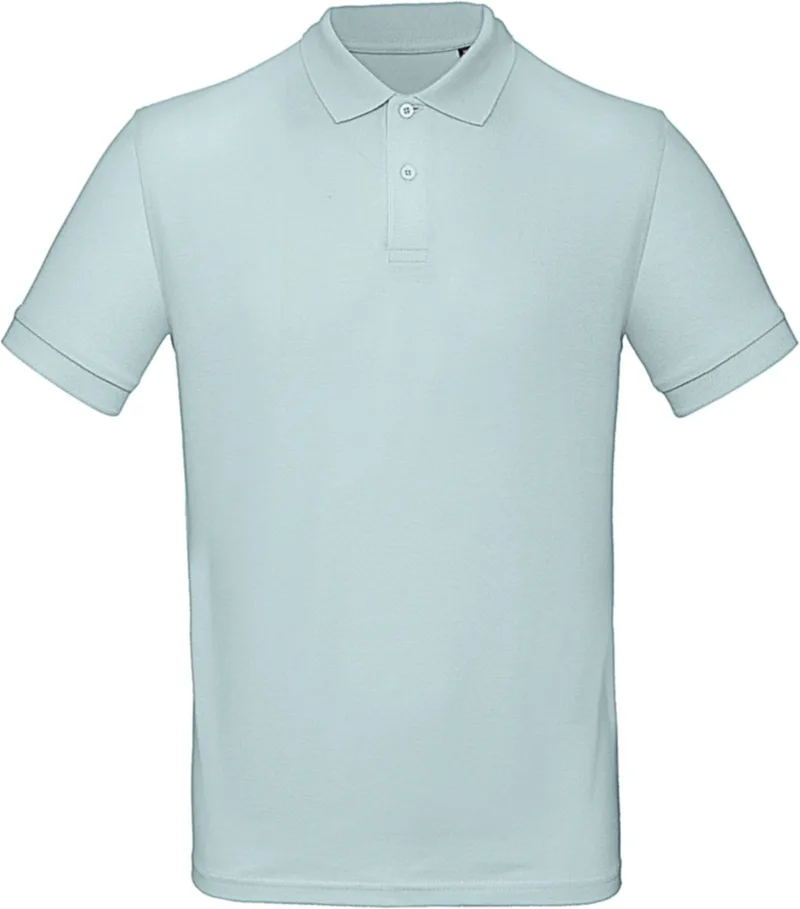 Ανδρική Μπλούζα Polo PM430 B & C Inspire Organic Millenial Mint