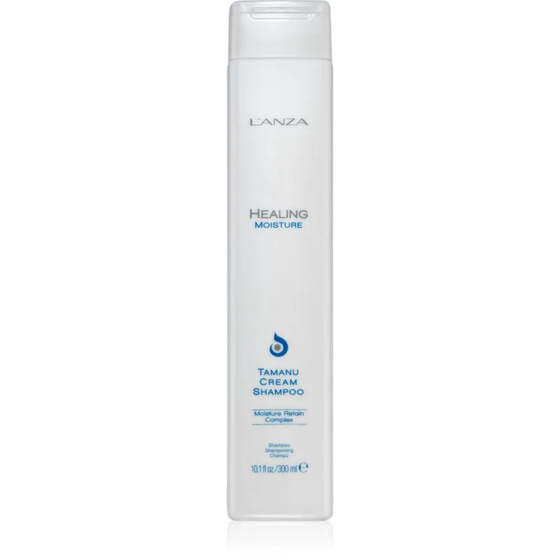 L'anza Healing Moisture Tamanu Cream ενυδατικό σαμπουάν για καθημερινή χρήση 300 ml