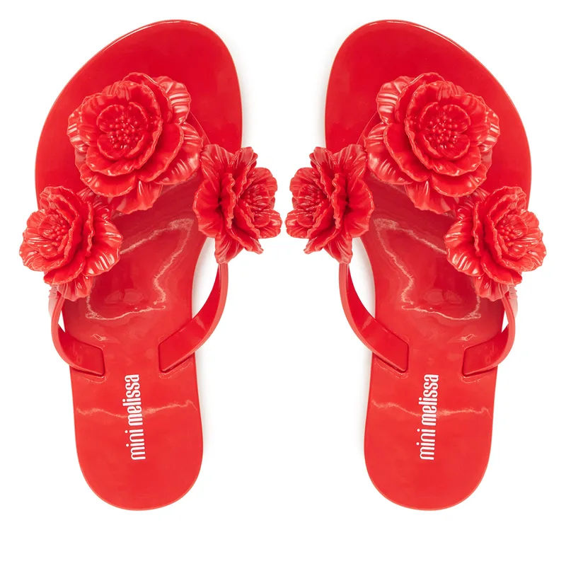Σαγιονάρες Melissa Mini Melissa Harmonic Springtime Inf M 35705 Κόκκινο