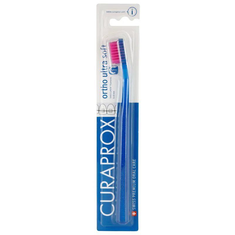 Curaprox CS 5460 Ortho Ultra Soft ορθοδοντική οδοντόβουρτσα για τα σιδεράκια 1 τμχ