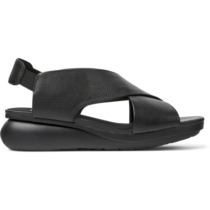 CAMPER Balloon - Πέδιλα Για Γυναικεία - Μαύρο, Μέγεθος 40, Smooth leather