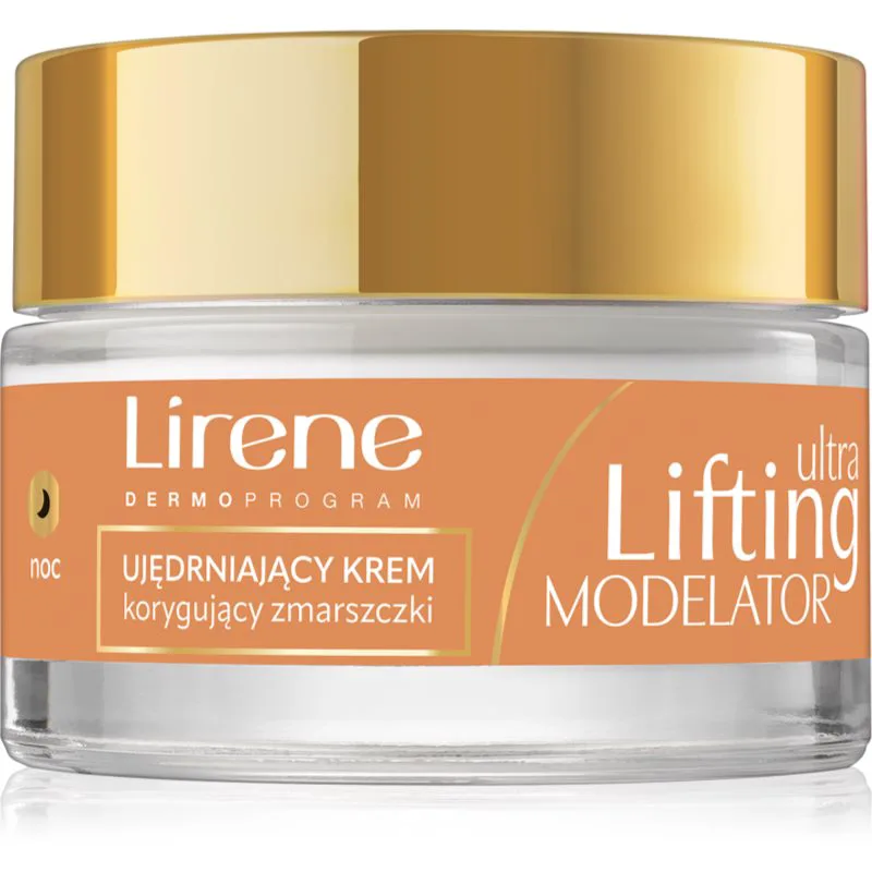 Lirene Ultra Lifting Modelator συσφικτική κρέμα νύχτας με αναγεννητική επίδραση για διόρθωση των ρυτίδων 50 ml