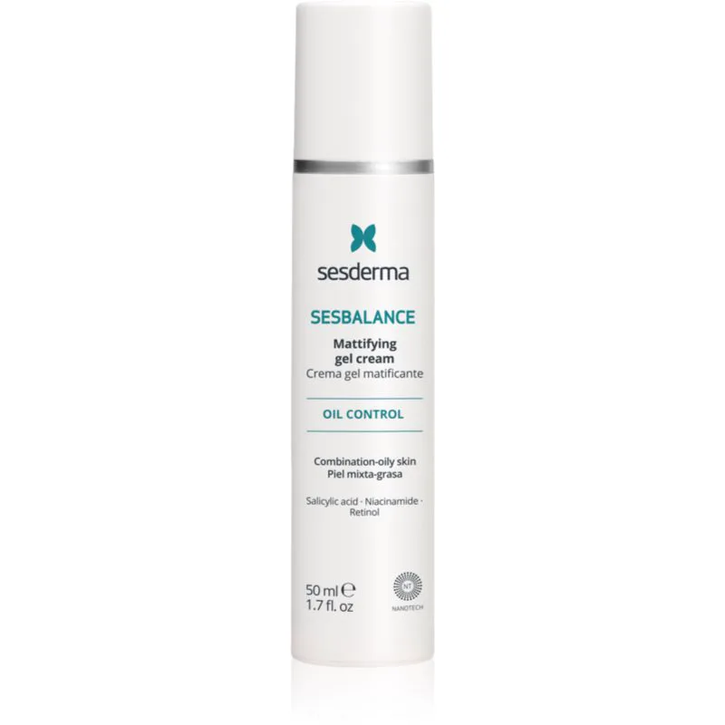 Sesderma Sesbalance Mattifying Gel-Cream κρέμα-τζελ για ματ όψη με σαλικυλικό οξύ 50 ml
