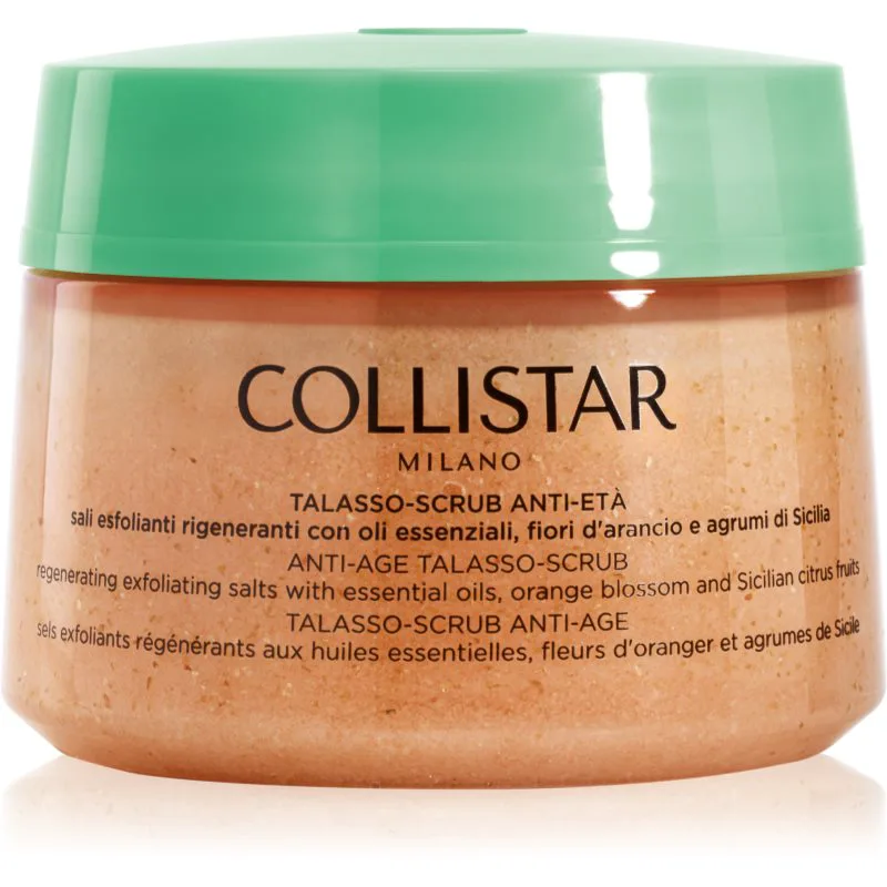 Collistar Special Perfect Body Anti-Age Talasso-Scrub αναγεννητικό αλάτι απολέπισης ενάντια στη γήρανση του δέρματος 700 γρ