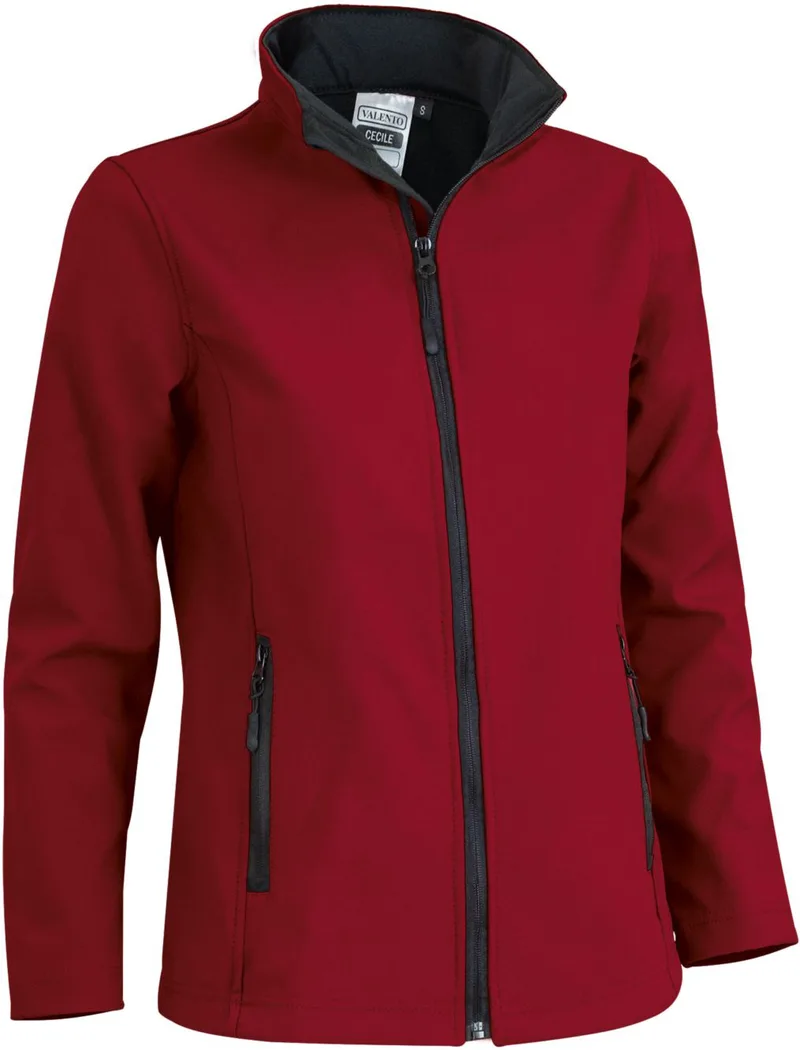 Γυναικείο Μπουφάν Softshell CECILE Valento CQVACECRJ Lotto Red