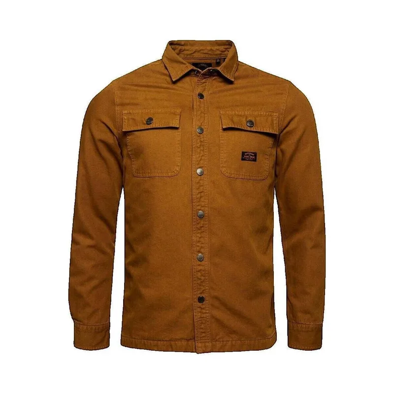 Πουκάμισο με μακριά μανίκια Superdry Chemise Canvas Workwear Overshirt