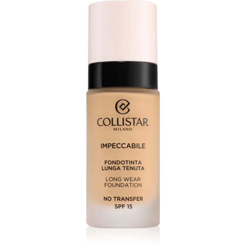 Collistar Impeccabile Long Wear Foundation μακράς διαρκείας μεικ απ SPF 15 3N Natural 30 ml