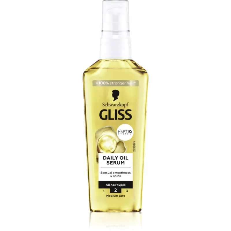 Schwarzkopf Gliss Oil Nutritive ελαιώδης ορός για καθημερινή χρήση 75 ml