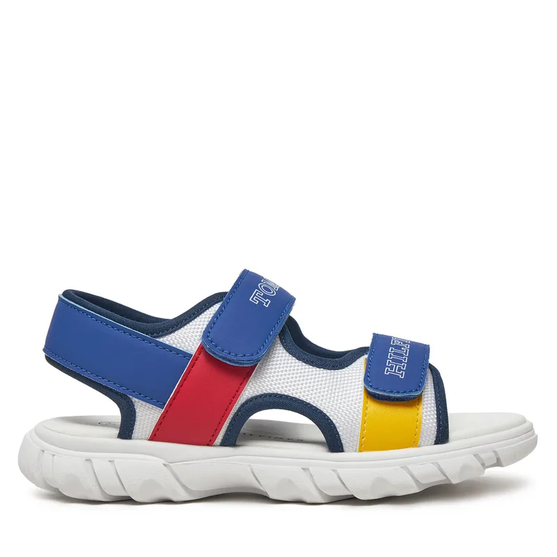 Σανδάλια Tommy Hilfiger Velcro Sandal T1B2-33897-1591 S Έγχρωμο