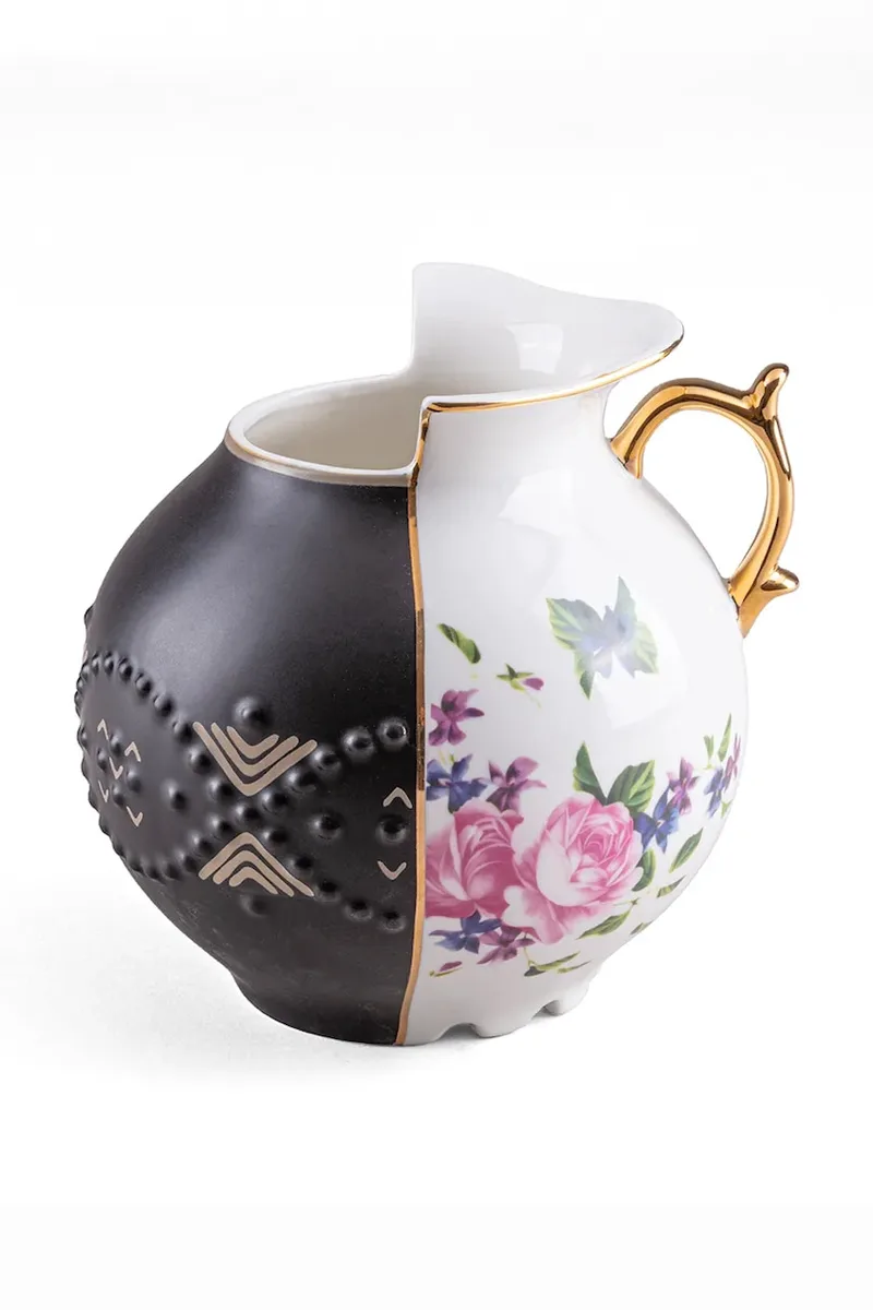 Seletti Βάζο διακοσμητικό από πορσελάνη 19,5 x 18,5 cm