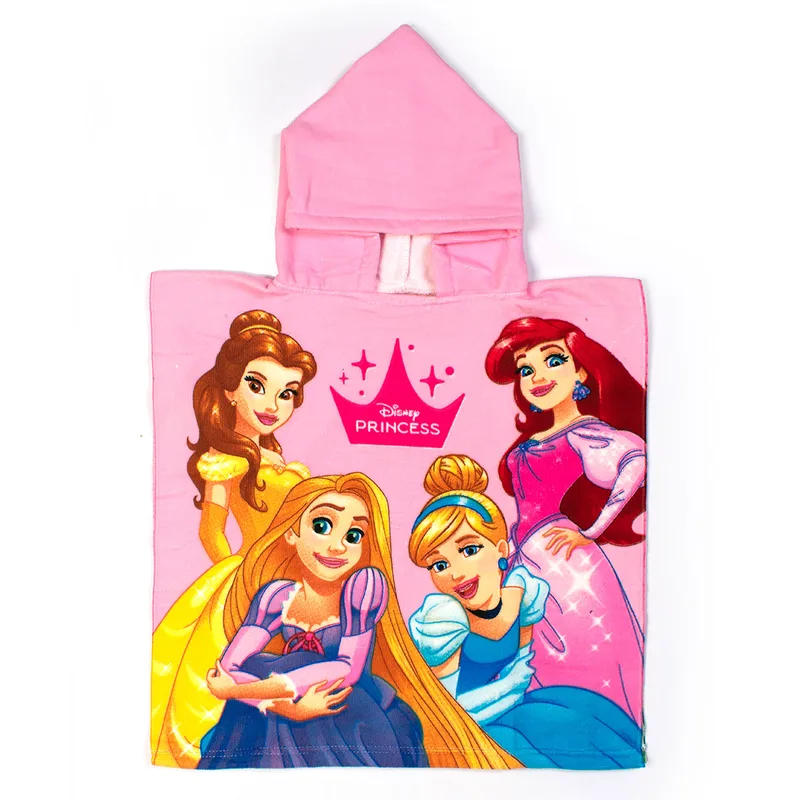 Παιδικό Πόντσο (50x100) Dimcol Princess 08 Ροζ
