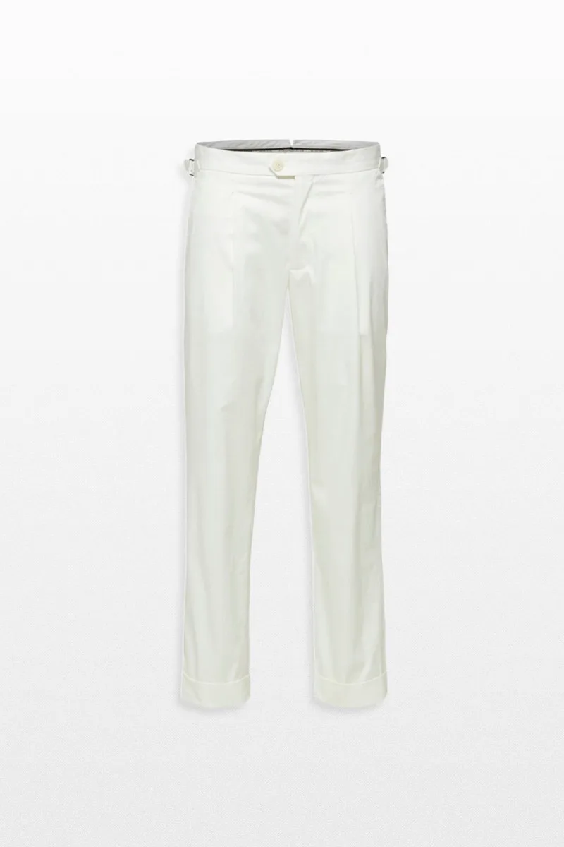 SELECTED HOMME Ανδρικό Λευκό Pants Cropped Special Aron