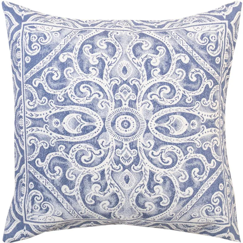 Διακοσμητική Μαξιλαροθήκη 45x45 Dimeco Capri Blue 45x45