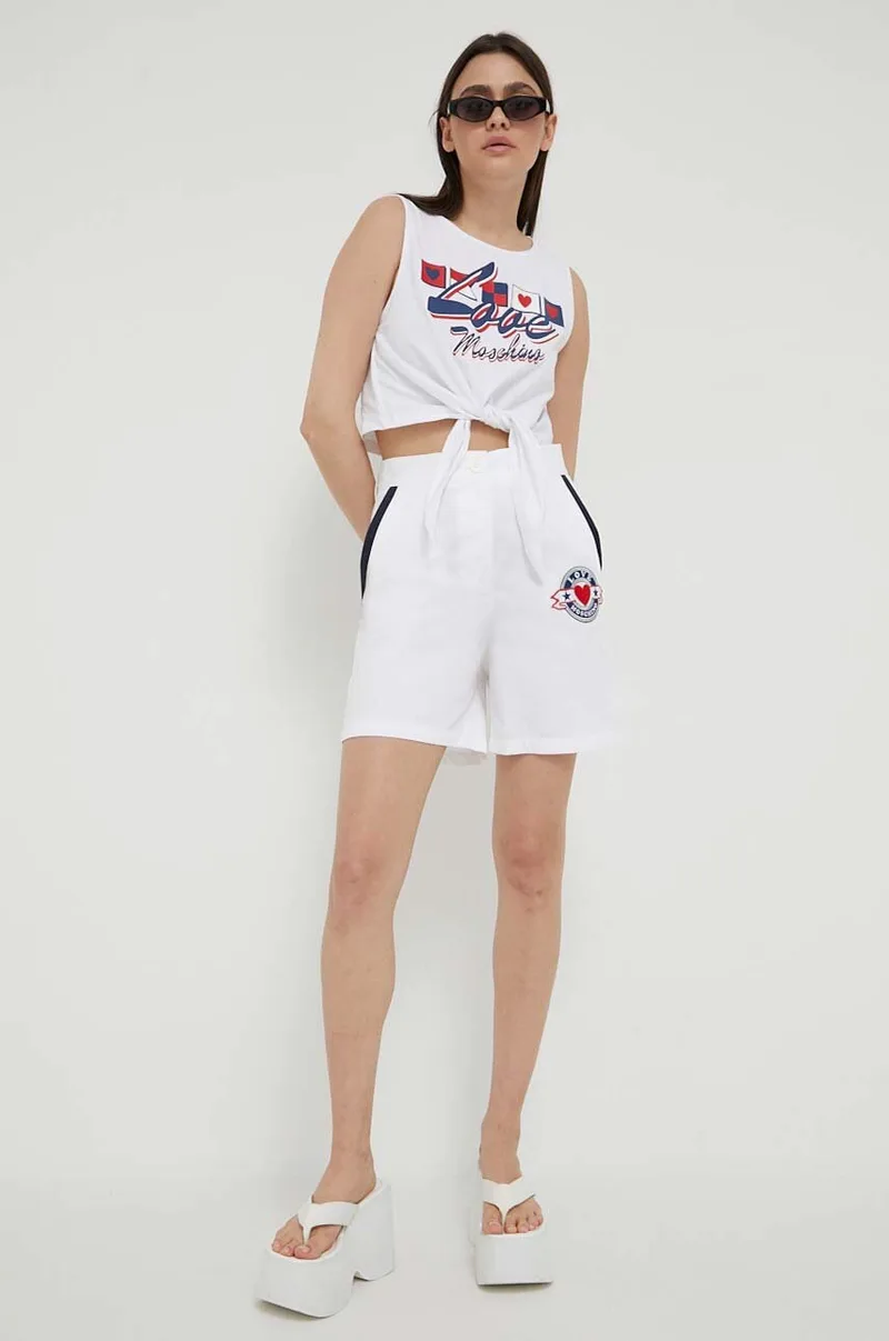 Βαμβακερό σορτσάκι Love Moschino