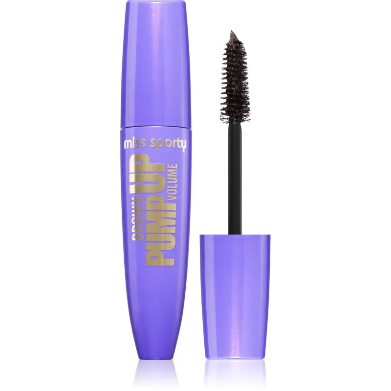 Miss Sporty Pump Up Booster Volume μάσκαρα όγκου απόχρωση 002 Brown 12 ml