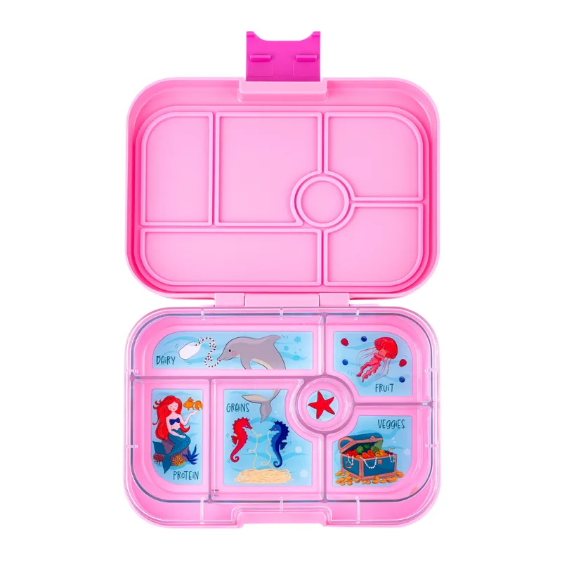 Φαγητοδοχείο Yumbox Original 6-sections - Power Pink/Mermaid