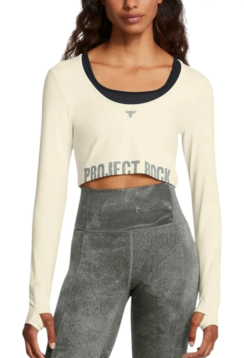 Μπλούζα Μακρυμάνικη Under Armour Workout Top 1386443-273 Γυναικείο