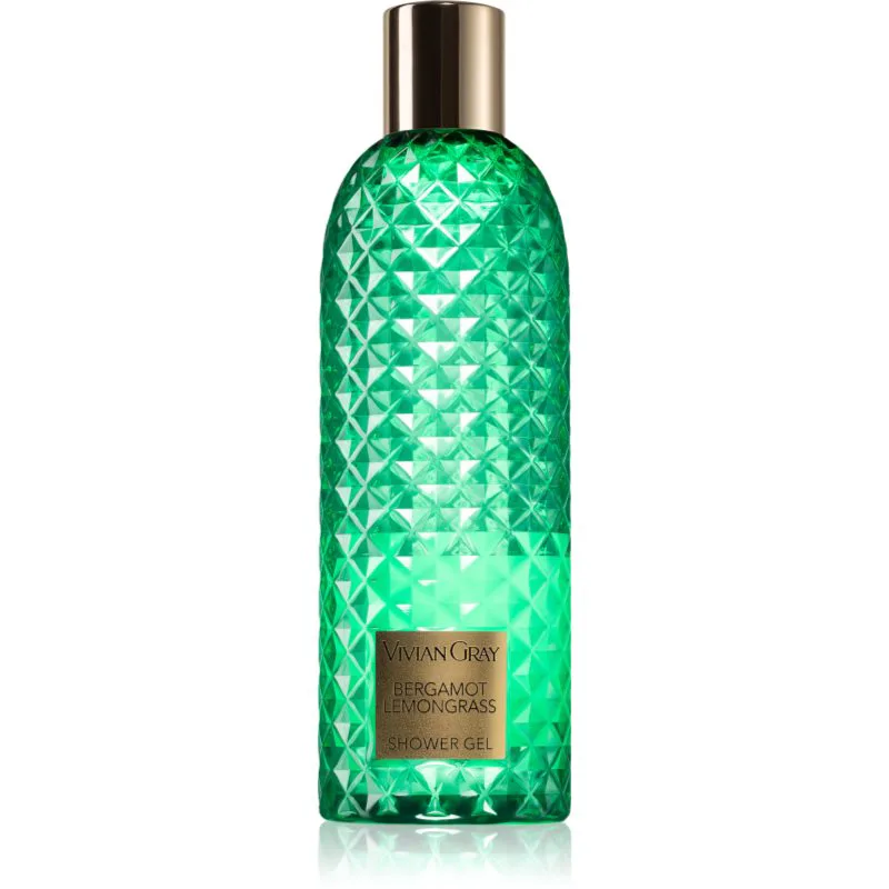 Vivian Gray Gemstone Bergamot & Lemongrass δροσιστικό τζελ ντους 300 ml